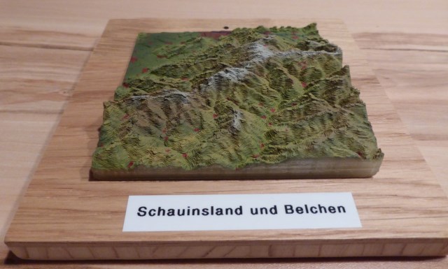 Schauinsland und Belchen in 3D