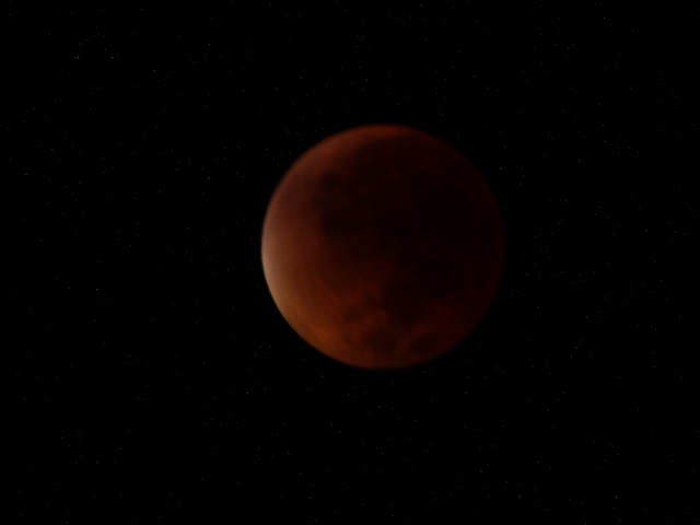 Blutmond am 29.09.2015