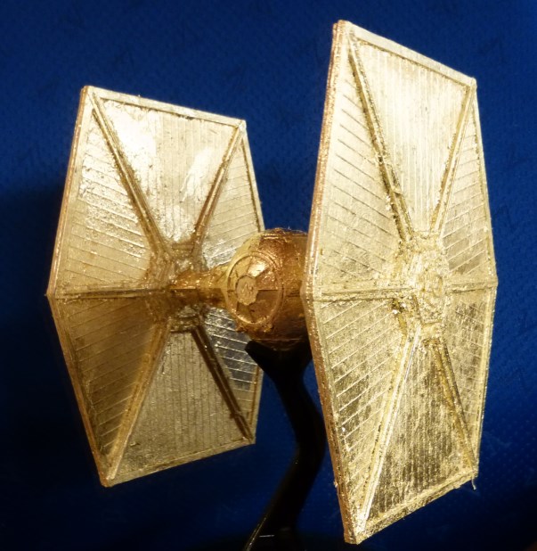 Goldener TIE-Fighter