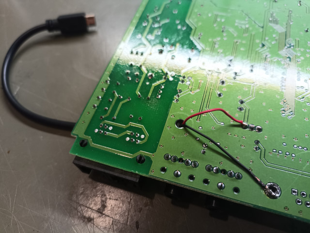 5V-Versorgung des Pi von der Modemplatine aus