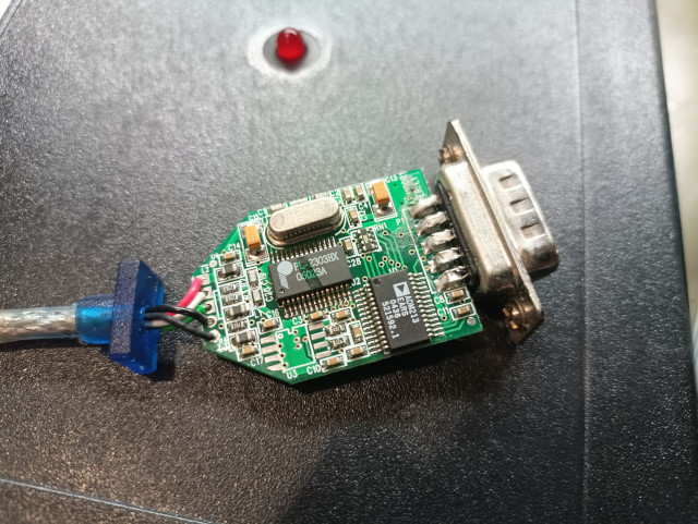USB2RS232-Adapter ohne Gehäuse