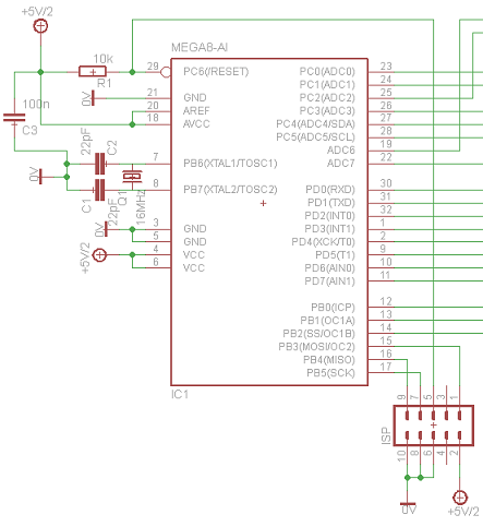 ATmega circuit